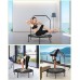 ANCHEER 40'' Fitness Trampoline,Mini Rebounder Trampoline Exercise Trampoline for Indoor Garden Workout Cardio - BQX8K3ZD0