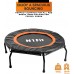 N1Fit Rebounders Mini Trampolines for Adults 40- Fitness Trampoline Workout Trampoline Rebounder Trampoline for Adults and Kids Personal Trampoline with Bungee Rope System Home Workouts - B7MTF463G