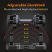 Adjustable Dumbbell 15-55lb Adjustable Dumbbell Single Adjustable Dumbbell for Exercises Weights Dumbbells for Home and Gym Full Body Workout Equipment Dumbbell Adjustable Weight for Men and Women - BRKOUADL3