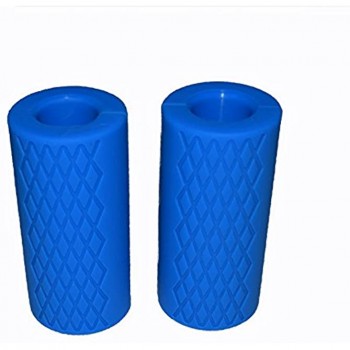 Dumbbell Grips Barbell Grips Thick Rubber Grips Weight Bar Grips Weightlifting Bar Grips - BHAQQF1UR
