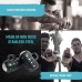 Knockout 4.0 lbs Set Ultra-Dense Bismuth Hand Weights Cylindrical-Shape with Anti-Slip Silicone Rubber Finger Loop for Shadowboxing Kickboxing for Men and Women 2 Eggs 2.0 lbs Each - BL59NA5V9