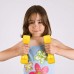 LIOOBO 4 Pcs Kids Plastic Hand Dumbbells Home Gym Exercise Barbell Children Exercise Fitness Sport Toy for Home Use Random Color - BOK2VDRGV