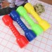 LIOOBO 4pcs Dumbbells Toy Kids Pretend Play Exercise for Children Beginner Gym Workout Weightlifting and Powerlifting - B9EC1HWSR