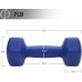Philosophy Gym Set of 2 Neoprene Dumbbell Hand Weights Hexagon Shape - BKSC557P2