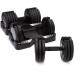 ProForm 50 lb. Select-a-Weight Dumbbell Pair Black - BT5G3WAPS