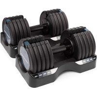 ProForm 50 lb. Select-a-Weight Dumbbell Pair Black - BT5G3WAPS