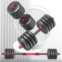 RUNWE Adjustable Dumbbells Barbell Weight Set Heavy Weight 70 lb or 90 lb Free Weights Barbell Dumbbell Sets of 2 Exercise Fitness Dumbbells for Home Gym - BUXZ83USD