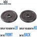 Salorking Dumbbell Sets – Heavy-Duty Cast Iron Adjustable Dumbbells – Ergonomic Solid Steel Dumbbell Bar – 2-in-1 Weight Set for Home Gym – 44LB 66LB Dumbbell Set – Premium Baked Enamel Finish - BSFXG62VS