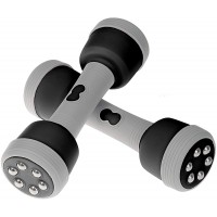 Shape Fit Core Adjustable Massage Dumbbell Set a Pair All-Purpose Adjustable Weights Home & Office Gym Workout Fitness Exercise & Massage Hand Weights Training Set - B90N1YI3B
