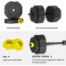 SogesHome Weights Dumbbells Set-Adjustable Dumbbells for Men and Women Weight Lifting Training Weight Equipment Set with Connecting Rod Pair for Home Gym - BBNH85WUT