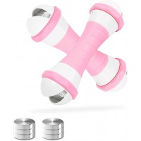 Uboway Adjustable 5.5lb Dumbbells Weights: Hand Exercise for Women at Home Set of 2 - BULOSWRQC