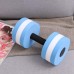 Wakauto Sports Aquatic Exercise Dumbbells Set Fitness Barbells Exercise Hand Bars for Weight Loss Water Sports Fitness Tool Blue - B69C0Z4ER