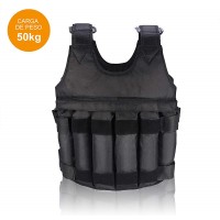 110LB Black Adjustable Weight Training Workout Camouflage Weighted Vest Exercise Fitness 50kg Weight not included - BQKIR13KO