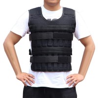 Yuehuam Adjustable Weighted Vest Men Women Sport Weighted Vest Workout Equipment 50KG  110LB Body Weight Vest for Adult Exercise Strength Training Fitness  Weight Plates Not Included  - BUPRGXKMB