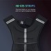 ZELUS Weighted Vest Weight Vest with Reflective Stripe for Workout Strength Training Running Fitness Muscle Building Weight Loss Weightlifting Black-25lb - BNSJMFC7L