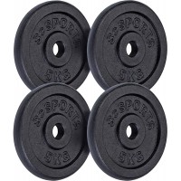 4X 5 KG Discs Weight Plates SC - BQUMS2Y51