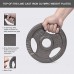 LIONSCOOL 2-Inch Olympic Grip Plate in Pairs or Single for Strength Training Weightlifting and Bodybuilding Solid Cast Iron Weight Plates for Barbell 2.5-45LBS Two Year Warranty - BV2ZFJ0T1