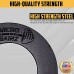 Micro Gainz Calibrated Fractional Weight Plate Set of 8 .50LB Plates w Bag -Designed for Olympic Barbells Used for Strength Training and Micro Loading Made in The USA - BJHLGPOSF