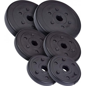 ScSPORTS Weight Disc Set Cement 18.5 kg 10001439 - BC2CCLQ4H