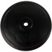 TUNTURI Unisex's Rubber 5.0kg Single Plate Black 5 kg - B8A18SYFC