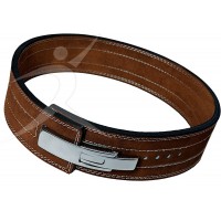 ARD CHAMPS10MM Weight Power Lifting Leather Lever Pro Belt Gym Training Brown - B5Z0H14MF