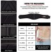 DMoose Weight Lifting Belt Comfortable Lumbar & Back Support Weight Belt to Keep Body in Proper Shape 6 Inch Gym Belt Great For Squats Deadlift Cross Training Powerlifting For Men Women - BTXS6RYFE