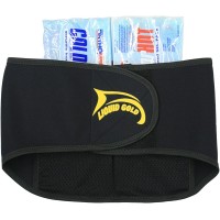 Liquid Gold Sports Therapy Back Support Relief Belt - B8WL9XBIB