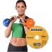 GoFit Premium Vinyl Dipped Kettle Bell with Introductory Training DVD 20 Pounds - BBINAX4FN