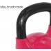 MBAT Vinyl Coated Kettlebells with Thick Rubber Base- Cast Iron Strength Training Fitness Weight Available: 10 15 20 25 LBS - BMYM6QKRZ