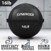 Synergee Soft Medicine Balls for Wall Balls. 14” Diameter Soft Medicine Balls for Exercise and Strength Training. Available in 6 8 10 12 14 18 or 20lbs. - BYOSOBWYD