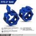Day 1 Fitness Quick-Release Safety Collars Set of 2 – Choose Size 1” or 2” -5 Color Options Weight Locking Clips 1 inch Standard Weightlifting OR 2 inch Olympic Bars -Heavy-Duty Plate Clamps - BAEDEO11A
