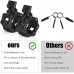 G · PEH One Pair Locking Olympic Barbell Clamps 2 Inch Quick Release Barbell Collar Clips for Gym Workout Weightlifting Fitness Training - BVATWWDIR