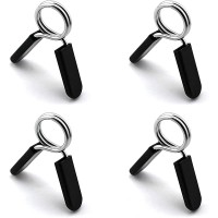heyous 4pcs Gym Weight Lifting Dumbbell Barbell Bar Lock Clamp 25mm Spring Collar Clips Gym Dumbbell Fitness Body Building - BEOQTCO8Y