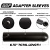 SERIOUS STEEL FITNESS Nylon Olympic Adapter Sleeve 8 Convert 1 Bars or Posts to 2 Olympic Bars or Posts. Includes Removeable end Cap for Longer Posts. - BW3IXN67S
