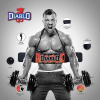 Diablo Muscle Arms Bicep Builder Arm Blaster Arm Machine with Heavy Duty Fitness Padded Strap for Men & Women Creative-1 - BLX51WBRD