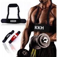 KKH Arm Blaster for Biceps & Triceps Dumbbells & Barbells Curls Muscle Builder Bicep Isolator for Big Arms Bodybuilding & Weight Lifting Support for Strength & Muscle Gains - B38UDWILD