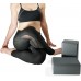 dimok Yoga Blocks and Strap Set Foam Bricks 9x6x4 and 8FT Yoga Belt Metal D-Ring High Density Premium Quality - BXUX82VJ3