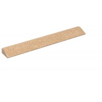 Go4Cork Cork Yoga Wedge | Moisture Resistant Non-Slip & Sustainable Cork Wedge 23.6" x 3.74" x 1.4" Natural Cork - BDNDHK6GJ