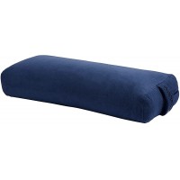 Manduka Enlight Yoga Bolster Absorbent and Supportive with Soft Microfiber Removable Cover - B5J1R0TCU