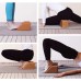 Multifunctional Cork Yoga Blocks 2 Pack Trapezoid Yoga Block Set Regular+ Handstand Blocks + Wrist Support Wedge + Calf Stretch Wedge Firm Stretching Exercise Accessories - B7XIW61A4
