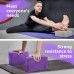 Overmont Yoga Block 2 Pack Supportive Latex-Free EVA Foam Soft Non-Slip Surface for General Fitness Pilates Stretching and Meditation - BLA2SJ68N