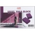 Sissel Unisex's Yoga Block Foam Burgundy 3 x 9 x 6 - BIDK8ZOQF