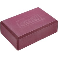 Sissel Unisex's Yoga Block Foam Burgundy 3 x 9 x 6 - BIDK8ZOQF