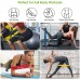 Syntus 9-in-1 Yoga Set 1 Yoga Strap with 12 Loops 2 EVA Foam Soft Non-Slip Yoga Blocks 9×6×4 inches,4 Resistance Bands with Instruction Book for Yoga Pilates Stretchings - B1WB2J8HK