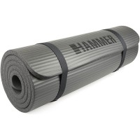 Hammer Small Fitness Gymnastics Mat – 182 x 60 x 1.5 cm - BKWM6D3XN