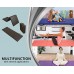Tri-Fold Folding Gymnastic Mat for Yoga Pilates Martial Arts Stretching and Aerobics Lightweight and Portable By Hemingweigh - B0EZ7C7ML