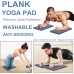 WowDude Latest Mini Yoga Matt Knee Pad Cushion Fitness Support Pilates Exercise Extra Padding Yoga Mats thick yoga mat for women for exercise thick workout mats thick yoga mats - B5VN7PUA3