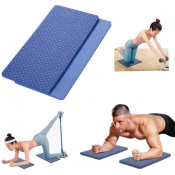WowDude Latest Mini Yoga Matt Knee Pad Cushion Fitness Support Pilates Exercise Extra Padding Yoga Mats thick yoga mat for women for exercise thick workout mats thick yoga mats - B5VN7PUA3
