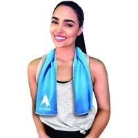 Alphacool Mesh Instant Cooling Towel for Neck and Face â€“ Cold Towel for Hot Weather Sports Running Gym Camping Travel â€“ 32â€  x 13â€ - BR2Q3UOIX