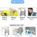Futone Cooling Towel Gym Towels Workout Towels Cooling Neck Wrap Scarf Compact Sports Towels for Men Women Cooling Face Mask Cover 40 x 12, 4 PCS Red Blue Yellow Gray - BH56YUW4V